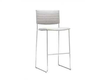 SIT BQ1203 / BQ1204 - Stackable sled base upholstered stool by Andreu World - view 2